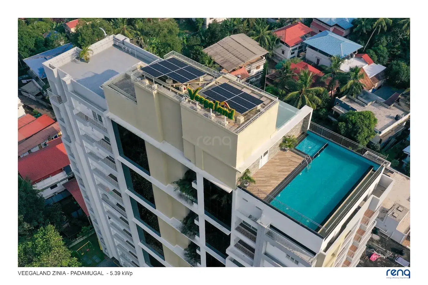 Aerial photograph from RENQ’s Veegaland Zinnia project